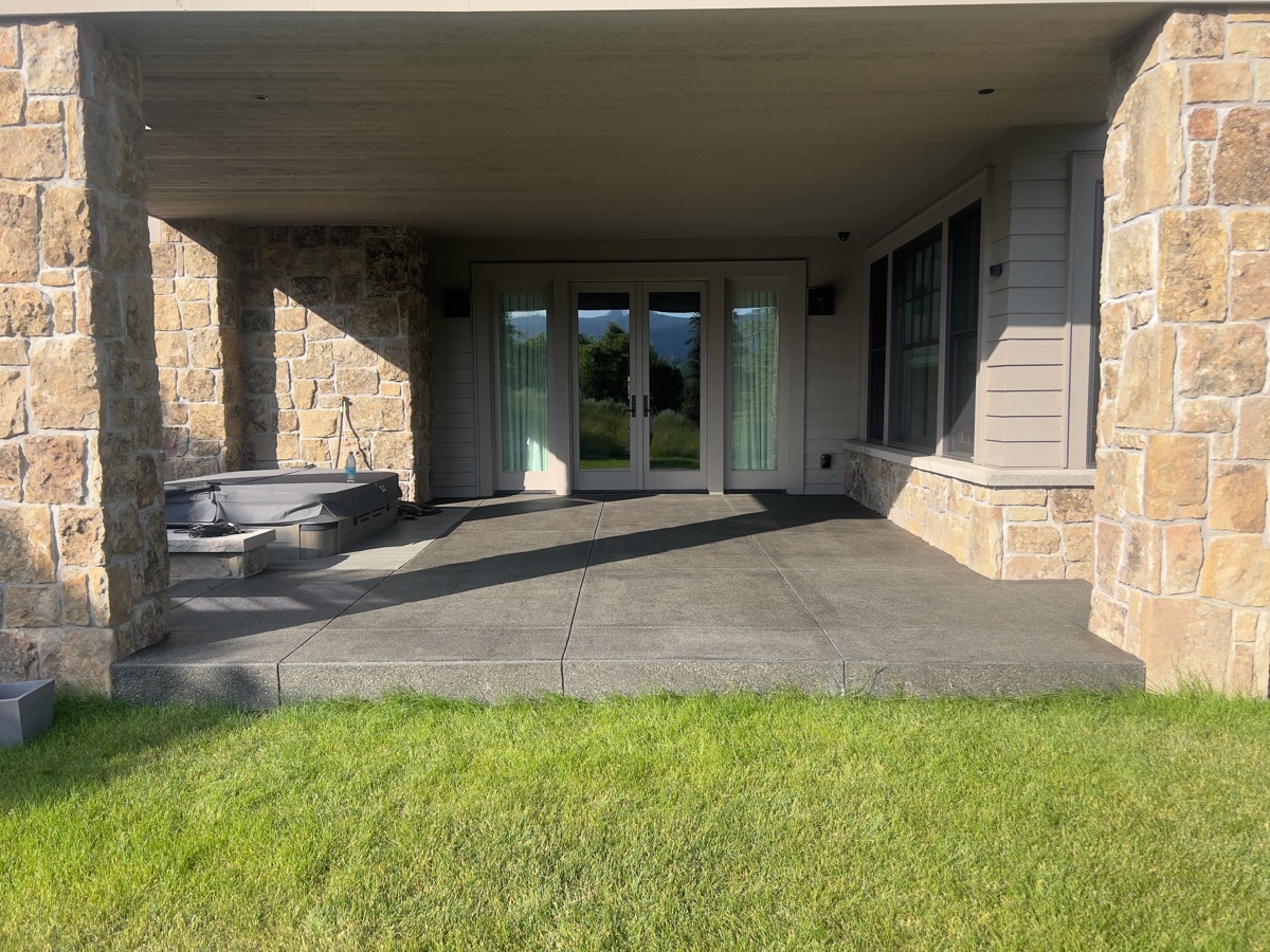 Professional concrete sealing for Park City vacation rental properties